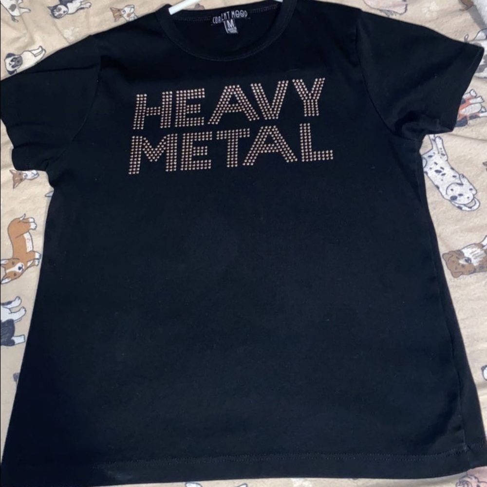 Heavy metal dolls kill baby tee